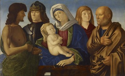 Madonna and Child with Four Saints, c.1500 by Vincenzo di Biagio Catena